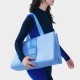 Tote bag versatile large capacity casual fashion Leji nylon shoulder commuter bag - Memoo.com